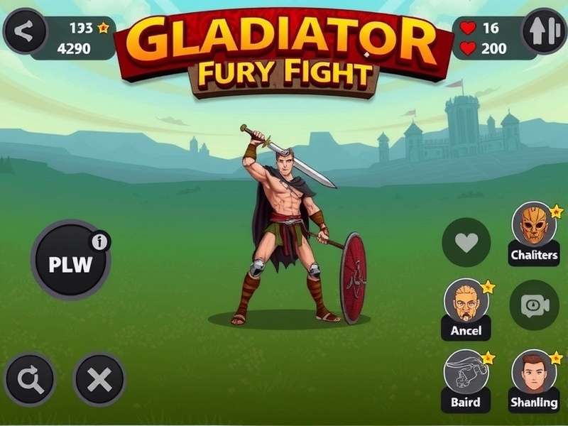 Gladiator Fury Fight Gameplay Screenshot